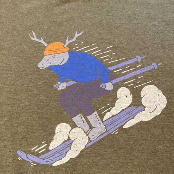 Icebreaker Performance Merino Men's Short Sleeve Graphic T-Shirt Olive Green M - Picture 1 of 8